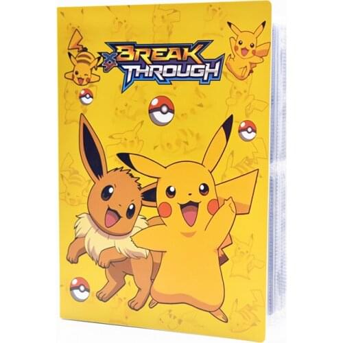 240Pcs Pokemon Album Book Cartoon Card Anime Charizard Map Folder Game Card VMAX GX Holder Collection Loaded Kid Cool Toy Gift