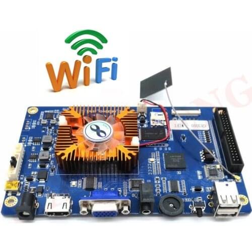 Arcade video game board with WIFI function 2448 in 1 Retro Arcade Games PCB 140 3D games HDMI VGA output motherboard for Console