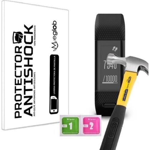 Screen protector Anti-Shock Anti-scratch Anti-Shatter compatible with Garmin vivosmart HR