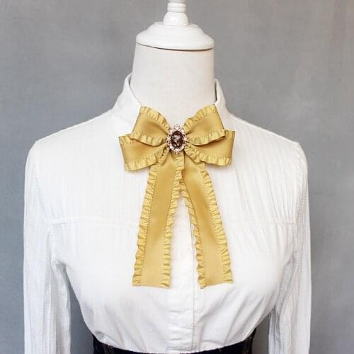 Elegant Men Women Neck Collar Shirt Bow Tie Rhinestone Crystal Alloy Wedding Business Christmas Necktie Uniform Bowtie Accessory