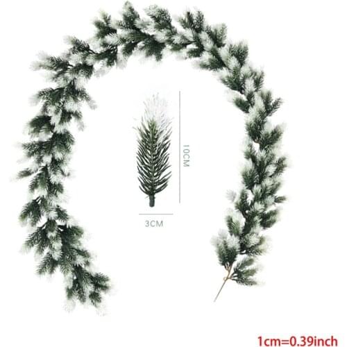 Artificial Matsuba Leaf Garland Vines Rattan Greenery Wedding Backdrop Arch Wall Decoration