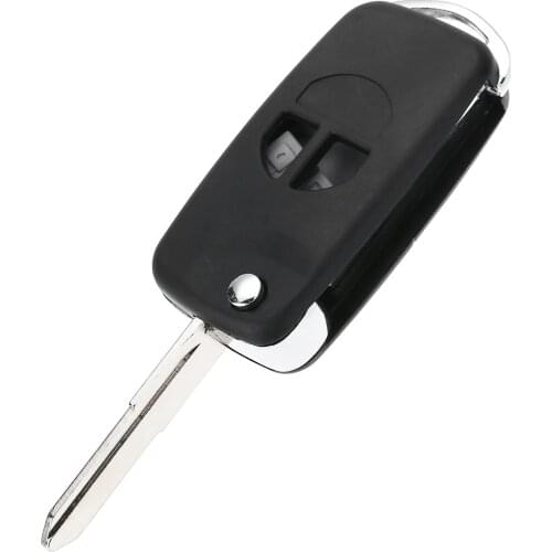 Mayitr 1pc 2 Button Remote Key Fob Case Universal Folding Flip Key Shell For Suzuki Ignis Swift Grand Vitar