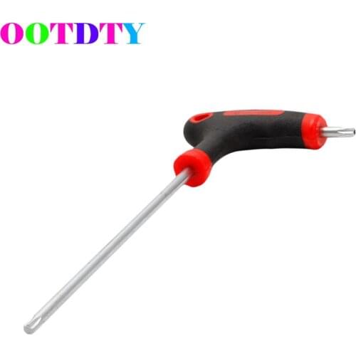 OOTDTY T-Handle Grip Torx&Hex Allen Key Screwdriver Driver Tool T10/T15/T20/T25/T30/T40 APR3_10