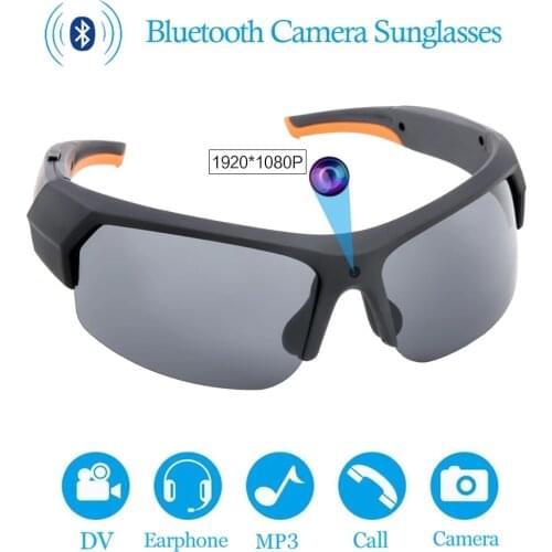 Polarized Sunglasses Camera Headset HD1080P Multifunctional Bluetooth MP3 Player Photo Video Recorder With TF Accessories 32G