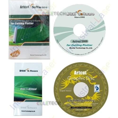 ARTCUT 2009 Pro Software for Sign Vinyl plotter Cutting 9 Languages