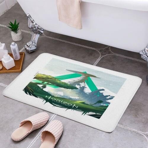 Horizon 3D Print Doormats Rectangle Non-Slip DoorMat Bedroom Kitchen Entrance Print Door rugs Dropshipping