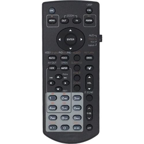 K5DB RC-DV330 Remote Control for kenwood Car Receiver KVT-839DVD KNA-RCDV331
