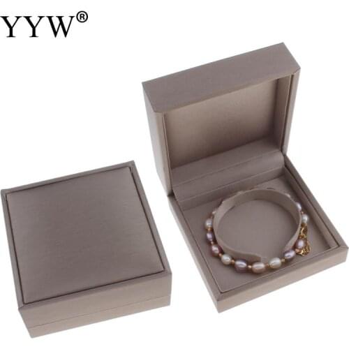 Hot Sale 90x42mm Grey Rectangle Cardboard Bracelet Box Hot Sale Fine Bangle/Wristwatch Jewelry Gift Display Boxes