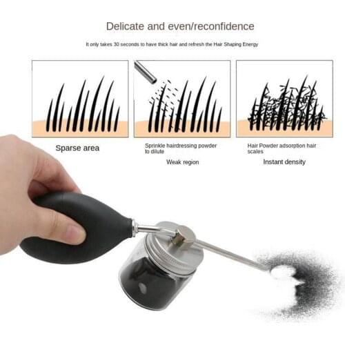 Talcum Powder Air Blower Puffer Barbers Talcum Applicator Bottle