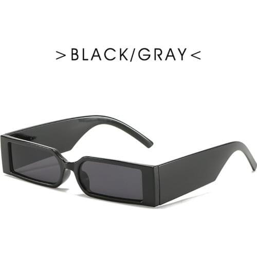 Bohosco Vintage Sunglasses Small Goggles Shades Narrow Rectangular Glasses Women Retro Riding Fishing Glasses Sexy Eyewear