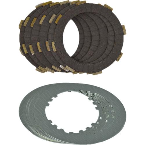High Quality 5 Column Enhanced Clutch (6pcs Friction Plates+5pcs Iron Disc) Set For Honda CG150 CG175 CG200 CG250 Replacement