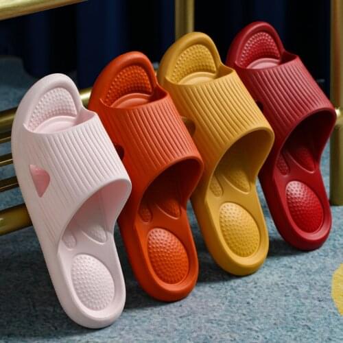Women & Men Indoor Bathroom Fashion Slipper Leaking Non-slip Couple Sandalias Sandales Lady Summer Sandals