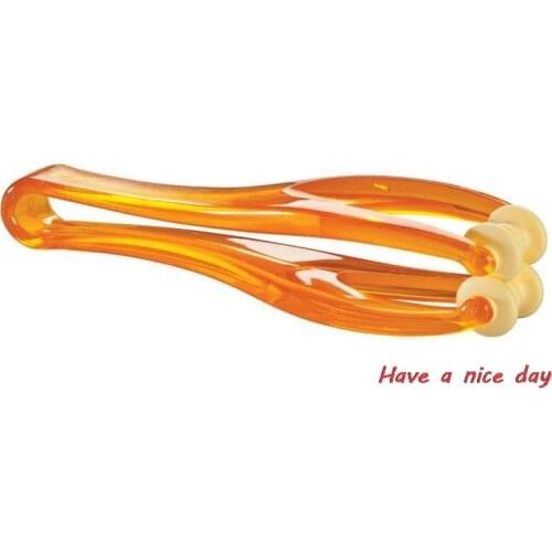 1PCS New 2 Rollers Elastic Handle Relax Finger Joints Hand Massager Blood Circulation Massage Tool for Lover Parents Wholesale