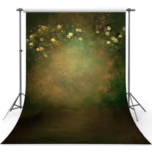 Avezano Photography Backdrops Vintage Pink Floral Gradient Grunge Newborn Baby Shower Party Wedding Background Photo Studio Prop