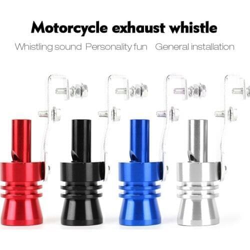 Car Turbo Sound Whistle Aluminum BOV Blow-off Valve Exhaust Pipe Tailpipe Turbo Sound Whistle Car Accessories For Car Truck