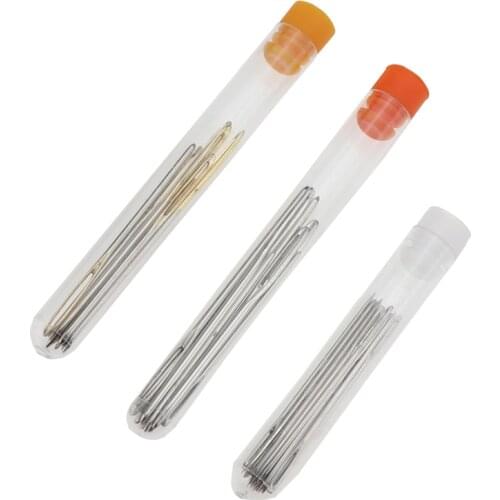 Needle Old Side Hole Hand-stitched Stainless Steel Household Sewing Big Eye Easy-to-thread Clothing Utensils