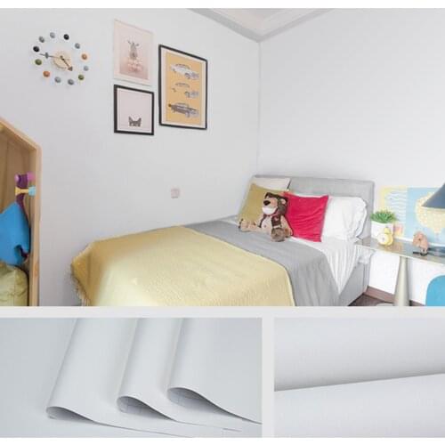 3/5/10 Meter Matte Wallpaper Waterproof Resistant to Scrub Vinyl Self Adhesive Contact Paper Removable Wall Decoration Sticker