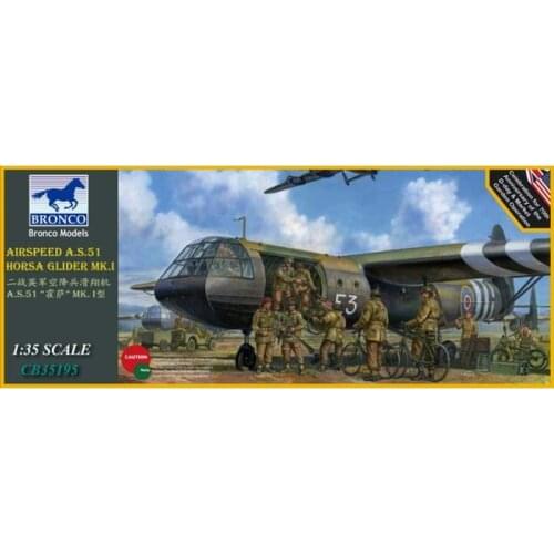 BRONCO CB35195 1/35 Airspeed A.S.51 Horsa Glider MK.I - Scale Model Kit