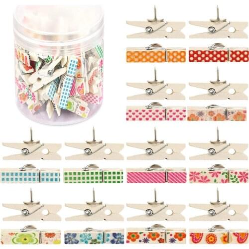 MOGII Wooden Paper Clips