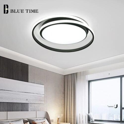Modern Led Chandelier Indoor Lighting Ceiling Chandelier Lighting for Living room Bedroom Dining room Kitchen Lustre White Black