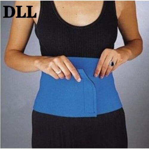 Fat Slimming Exercise Waist Sweat Belt Body Wrap Sauna Neoprene Elastic Weight Reducing Waistband 100cm x 20cm