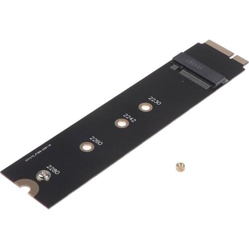 M2 SSD Adapter Connector M.2 NGFF SATA SSD Converter Adapter Raiser Riser Card For Apple 2012 MacBook Air A1465 A1466