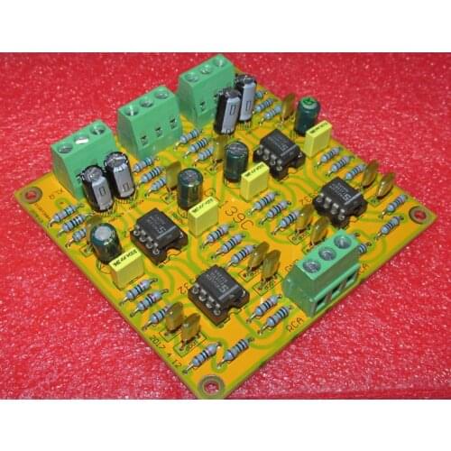 Balanced XLR to Single-ended RCA Output Dual Circuit Board with Excellent Performance of Ultra-low Distortion LG139C