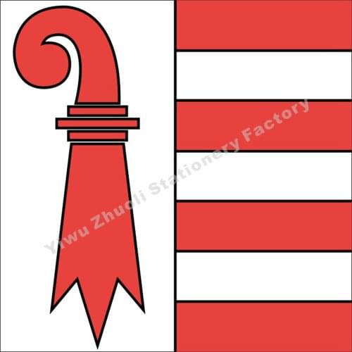 Switzerland Jura Flag 120X120cm (4x4FT) 120g 100D Polyester Double Stitched High Quality Banner Free Shipping