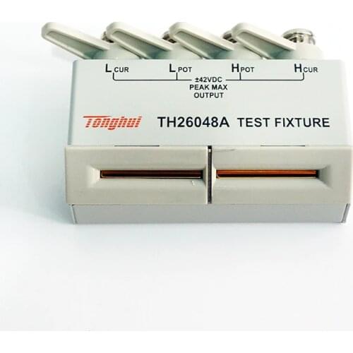 TH26048A Electricity bridge Four end test fixture For bridge capacitance inductance meter Tester Update from TH26001