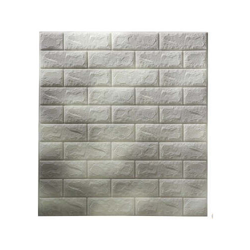70cm X77cm 3D stereo color gradient wall brick pattern waterproof and moistureproof wallpaper