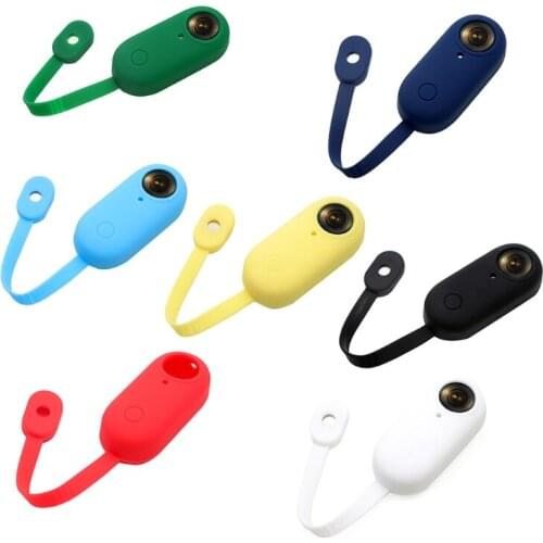 68UB Magnetic Silicone Thumb Anti-shake Anti-lost Dustproof Portable Protective Case Compatible with Go Camera Accessories