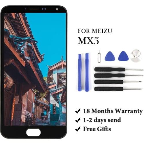 5.5”inch LCD For Meizu MX5 LCD Display Touch Screen Panel Digitizer Assembly Replacement Parts With / No Frame