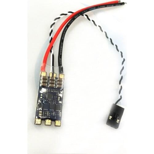 1PCS 30A Dual Way ESC M080 ROV Underwater Thruster Electronic Speed Controller 3-6S Lipo Parts for RC Bait Boat Tug