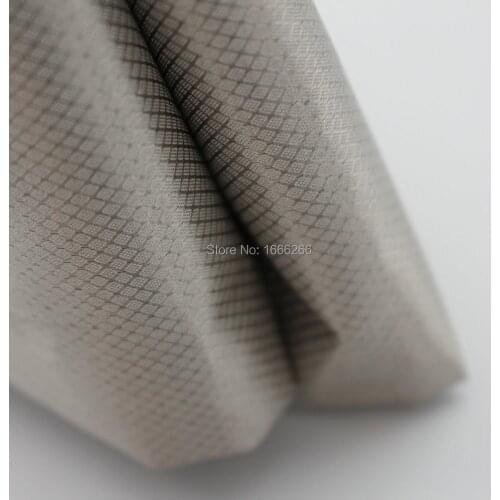 BLOCK EMF shielding fabric in diamond to make sheilding tent