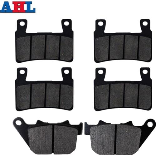 For Harley XR1200 XR 1200 2008 2009 2010 XR1200X 2010 2011 Motorcycle Parts Front & Rear Brake Pads Kit Metal & Brass Alloys