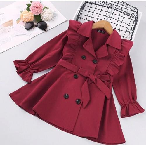 FCLHDWKK Trench Coats For Girls