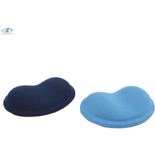 [HFSECURITY] Silicone And Cloth Mouse Pad Wrist Rest Support for Desktop PC Computer Mousepad Keyboard Support Helper
