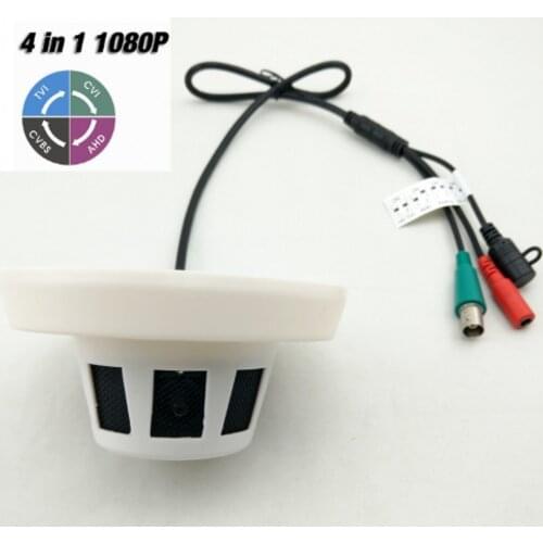 2.0MP IMX323+NVP2441 CMOS SONY 3.7mm Pin hole Lens 1080P Smoke HD CCTV Camera AHD 1080P