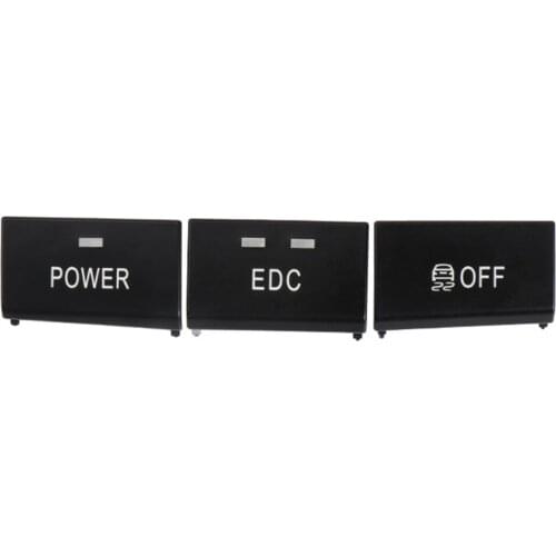 Console Switch Button Caps Cover Power EDC DSC Outdoor Personal Car Parts Decoration for BMW E90 E92 E93 M3 61317841136