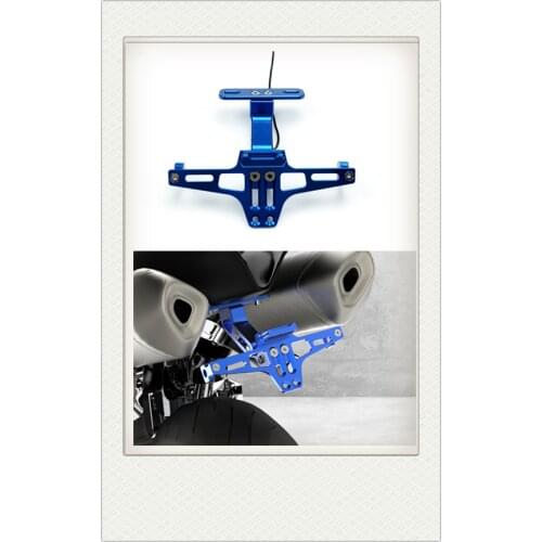 Motorcycle Automobile Adjustable Angle Metal License Plate Holder Bracket for Ducati ST4S Scrambler Desert