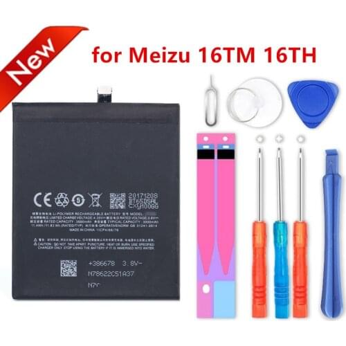 NEW BA882 3010mAh Battery for Meizu 16TM 16TH Batteries+tools