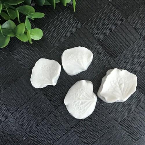 Polymer Molds Simulated Flower Silicone Orchid Leaf Thai Fondant Cake Flower Petal Vein Stamp Mold Designer DIY Stampi Mold