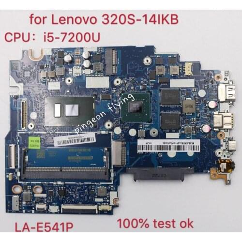 Applicable to 320S-14IKB computer motherboard I5-7200U VGA(2G) number LA-E541P FRU 5B20N78322 5B20N78302