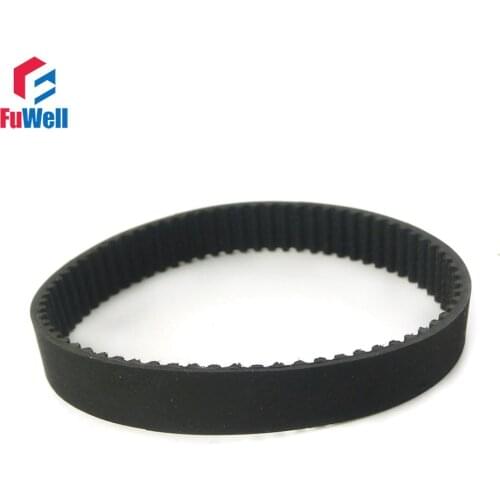 2pcs HTD3M Timing Belt Rubber Gear Belt 15mm Width 387/390/393/399/402/405/408/411/420/423/426mm Pitch Length Transmission Belt