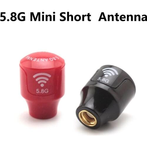 Super Mini Antenna Stubby Transmitter Antenna FPV 5.8G Mushroom Gain Antenna RX TX RHCP Receiver Antenna for RC FPV Racing Drone