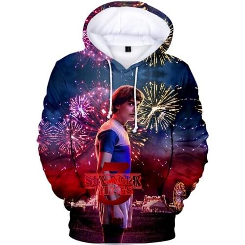 3D Stranger Thing Hoodies Men/women Sweatshirts Fashion Casual Hoodie 3D Priot Movie Pullovers Spring Autumn Boys Top