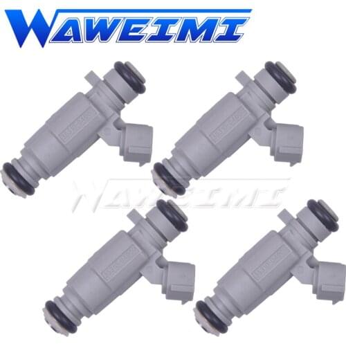 WAWEIMI Fuel Injector 4*35310-04000 for Hyundai i10 2016 Kia Picanto Mk2 1.0L Brand New Genuine Quality Injection Nozzles