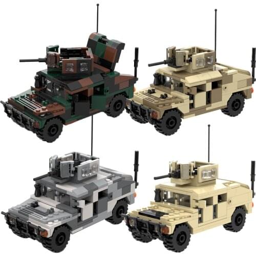 WW2 Military Cars Vehicle Tanks Building blocks Machine Model Bricks World War 2 Figures Weapons Creator Armored Trucks Kits Toy