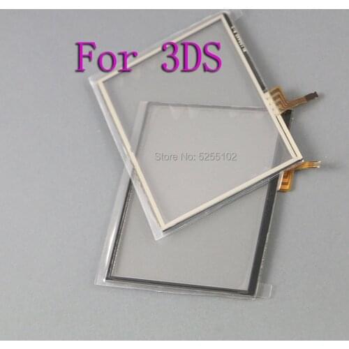 1pc Touch Screen digitizer glass Display Touch Panel Replacement For Nintendo 3DS