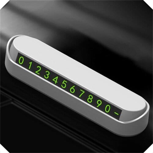 Car Number Card Plate Telephone Number Park Stop for HYUNDAI-I30 RENAULT-megane opel-Astra H KIA-SORENTO